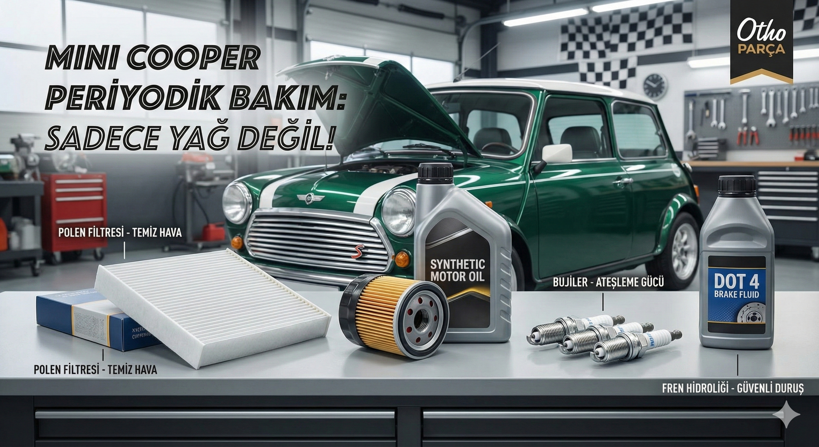 Mini Cooper’da Periyodik Bakım: "Yağını Değiştirdik, Tamam" Demeyin!