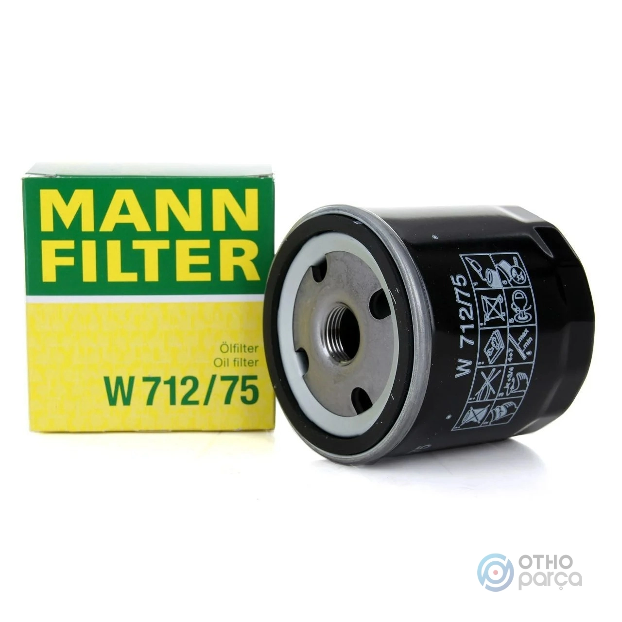  Opel Astra G 1.4 Benzinli Yağ Filtresi 1998-2005 Mann Filter